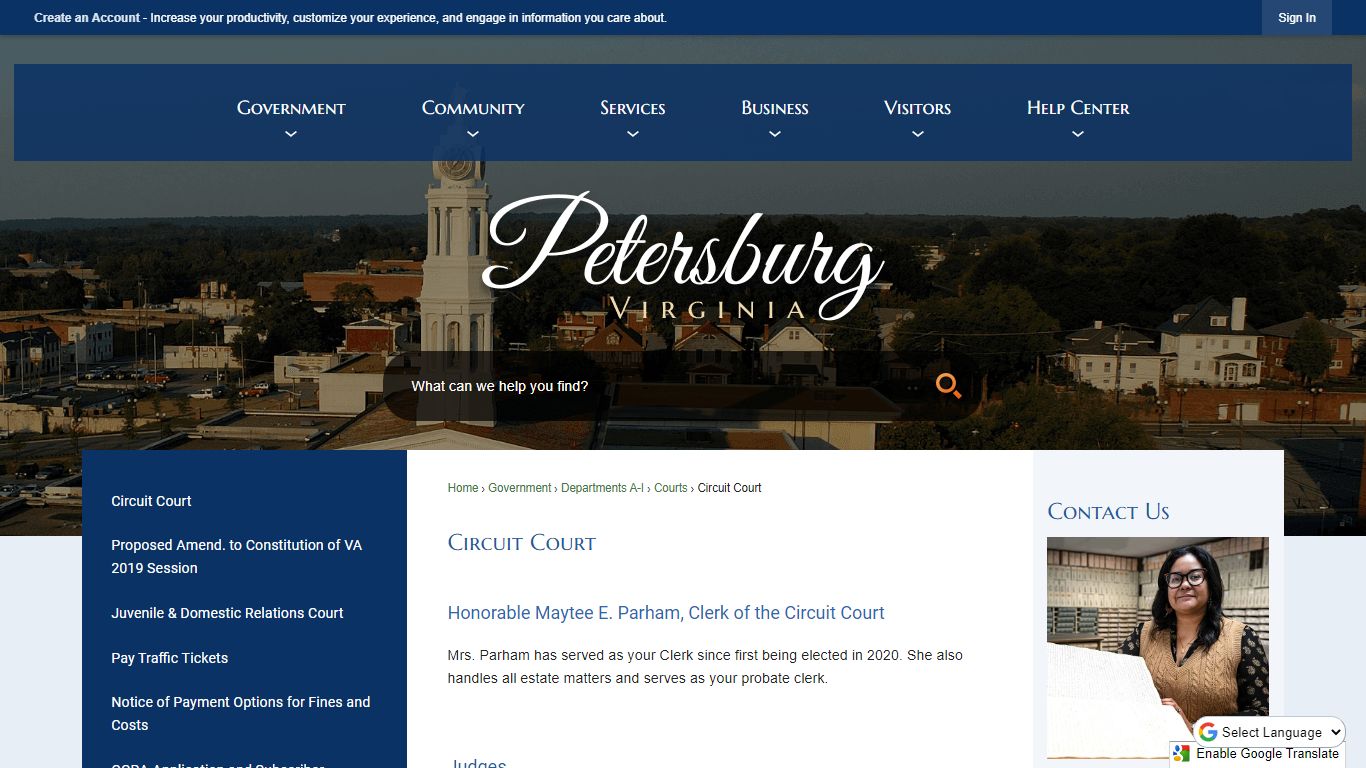 Circuit Court | Petersburg, VA - Official Website